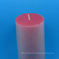 Paraffin Wax Materials and Multi-Colored Color Pillar Candle